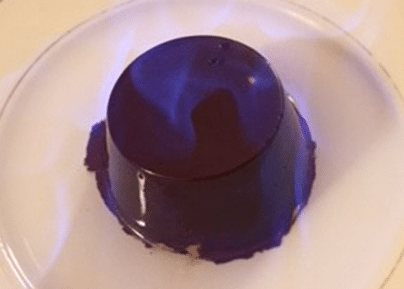 Véroniques flambierte Parfaits