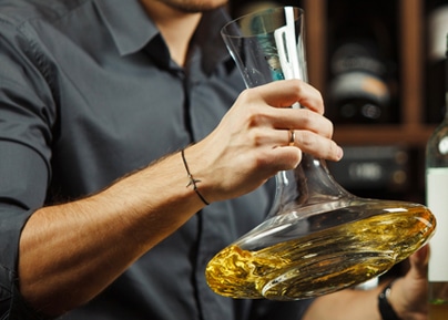 Carafer vin blanc
