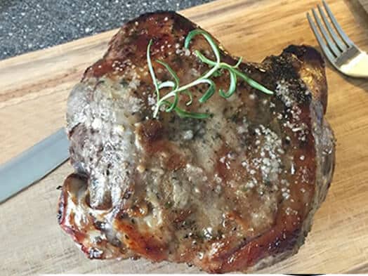 Véronique’s leg of lamb